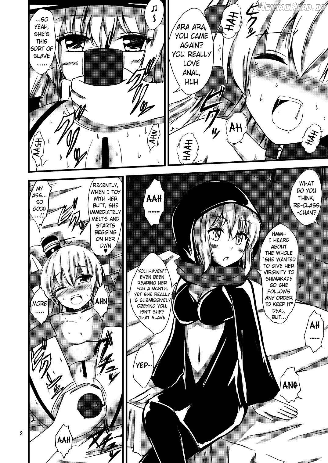 Kuubo Wo-Kyuu-chan no Amatsukaze Yuri Dorei Choukyou ~Shuuchi 3P Choukyou Hen~ Chapter 3 - page 3