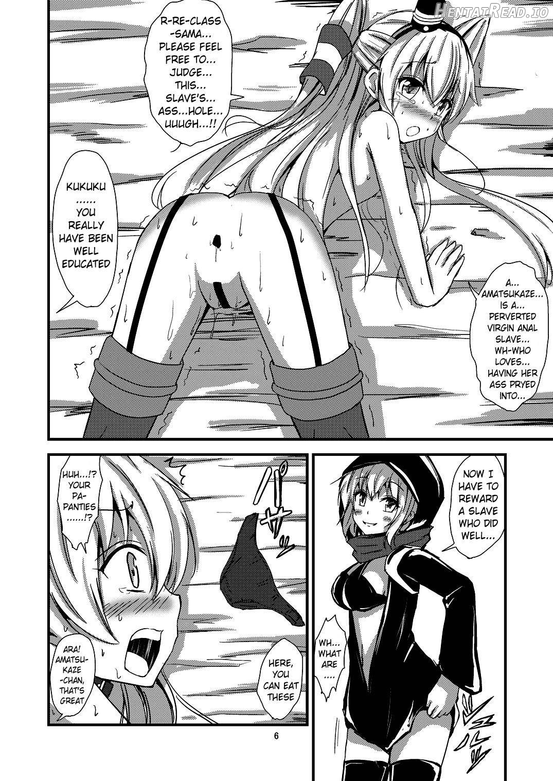 Kuubo Wo-Kyuu-chan no Amatsukaze Yuri Dorei Choukyou ~Shuuchi 3P Choukyou Hen~ Chapter 3 - page 7