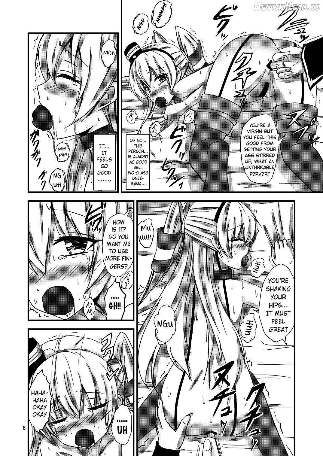 Kuubo Wo-Kyuu-chan no Amatsukaze Yuri Dorei Choukyou ~Shuuchi 3P Choukyou Hen~ Chapter 3 - page 9