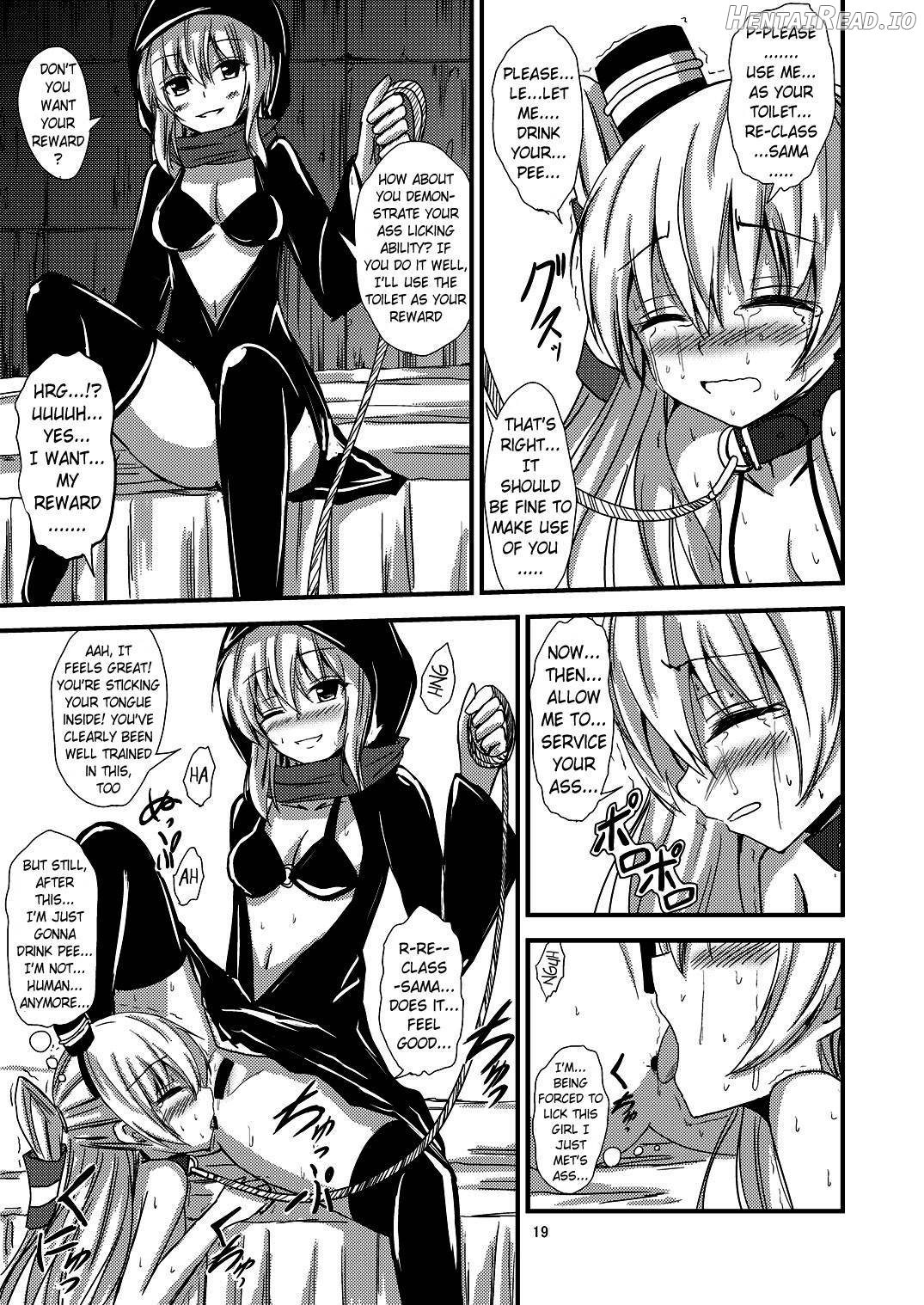 Kuubo Wo-Kyuu-chan no Amatsukaze Yuri Dorei Choukyou ~Shuuchi 3P Choukyou Hen~ Chapter 3 - page 20