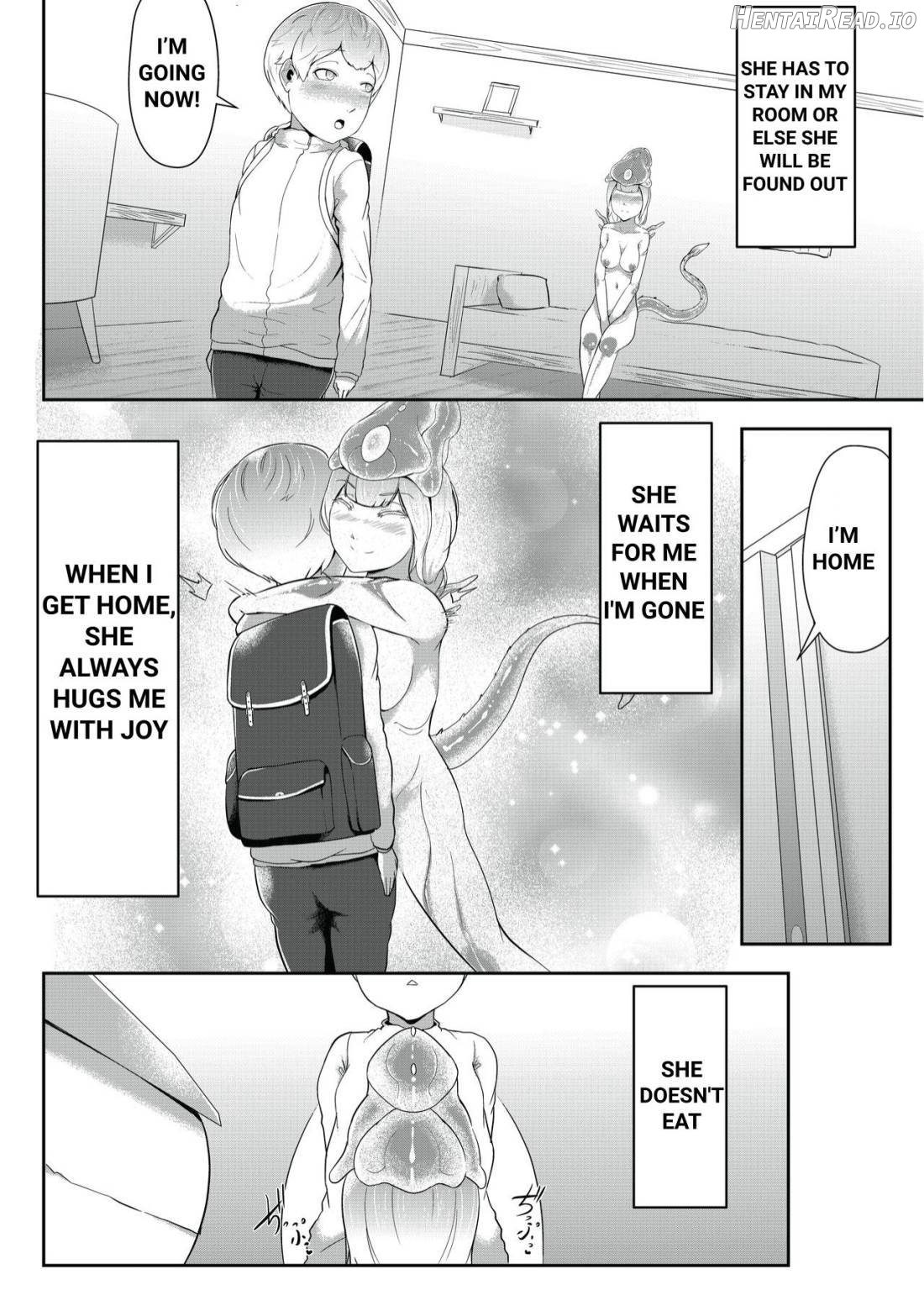 Dondon Seichou Suru Hatsujou no Igyou Musume to Boku Chapter 1 - page 14