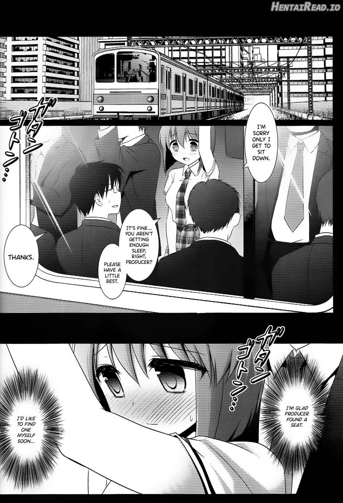 Idol Ryoujoku 7 Hagiwara Yukiho Chikan Densha Chapter 1 - page 2