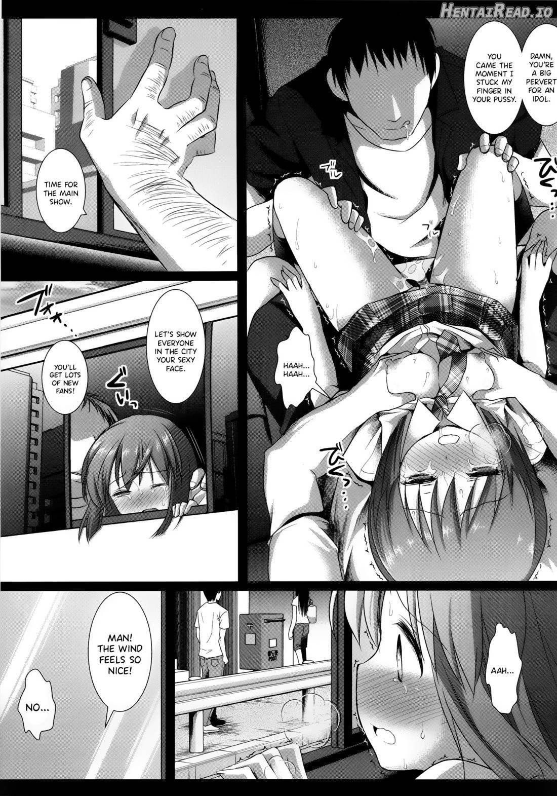 Idol Ryoujoku 7 Hagiwara Yukiho Chikan Densha Chapter 3 - page 9