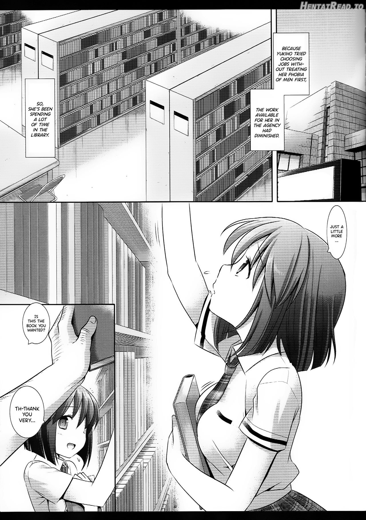 Idol Ryoujoku 7 Hagiwara Yukiho Chikan Densha Chapter 9 - page 3