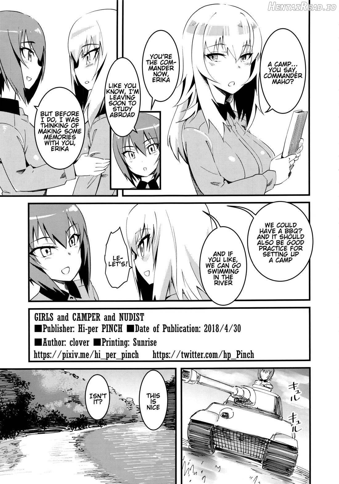 GIRLS and CAMPER and NUDIST Chapter 1 - page 2