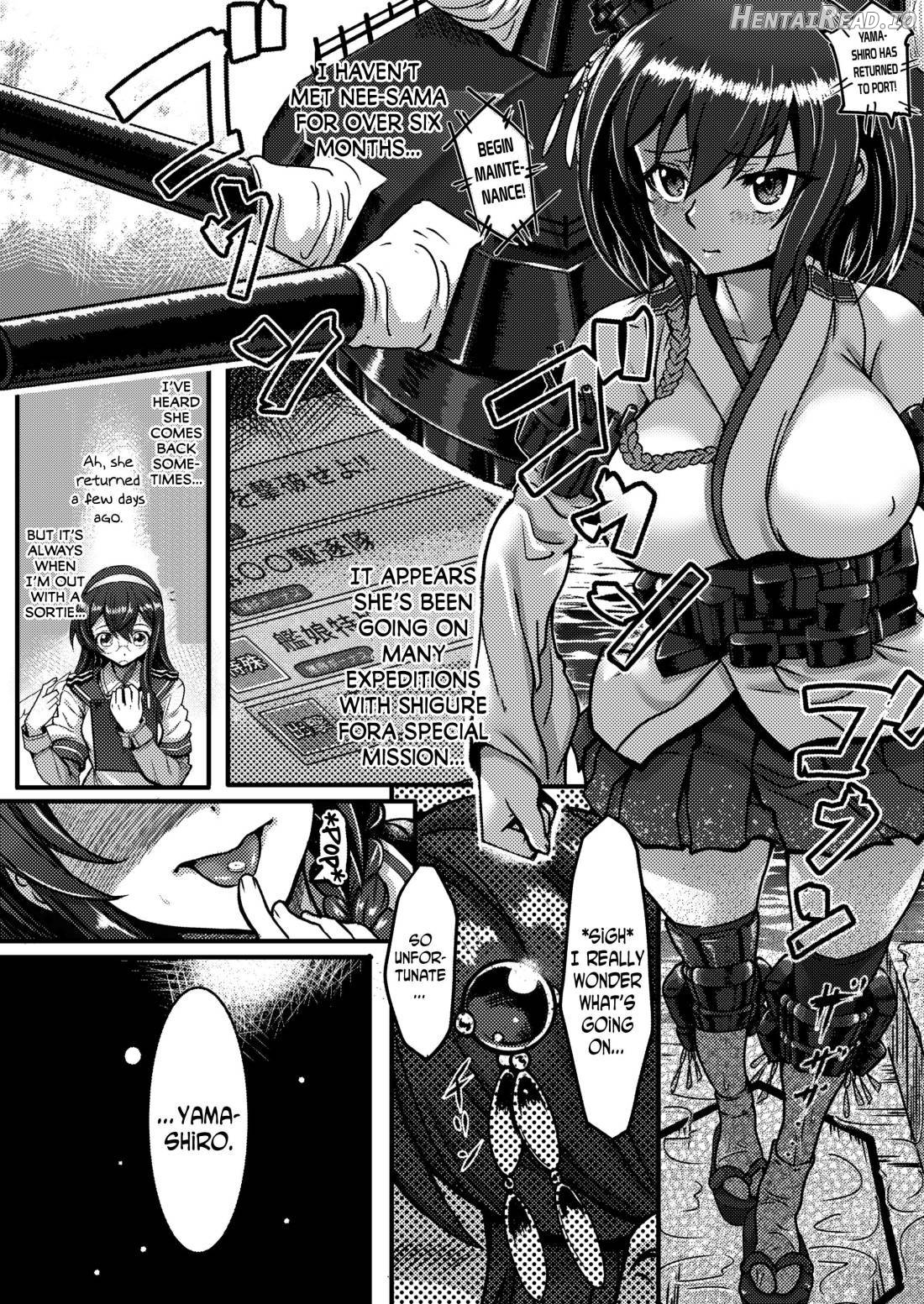 Futanari Shigure no Yamashiro Otoshi ~Fusou o Soete~ Kai Chapter 1 - page 3