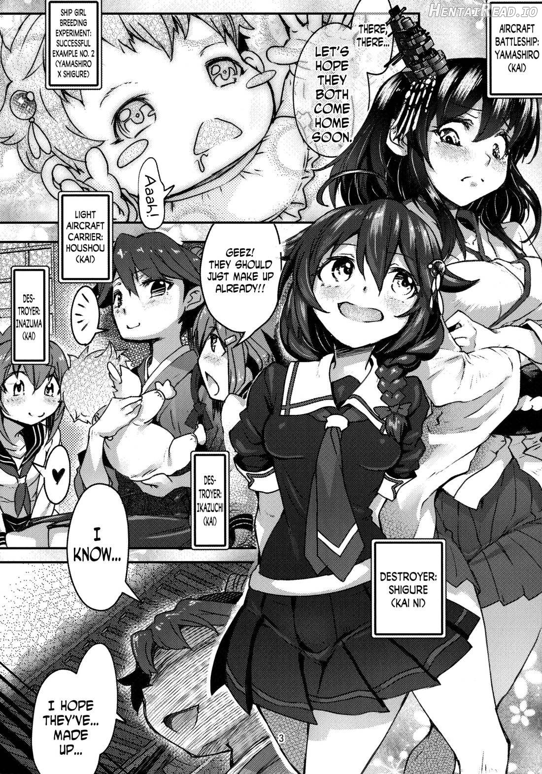 Futanari Shigure no Yamashiro Otoshi ~Fusou o Soete~ Kai Chapter 5 - page 2