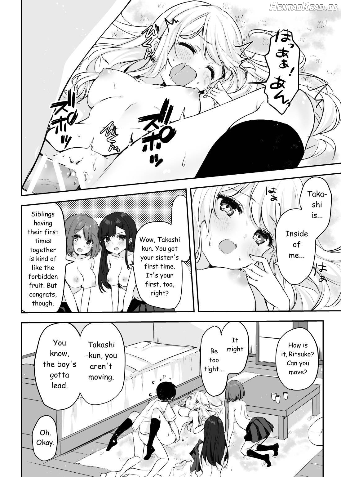 Boku no Onee-chan to Tomodachi wo Nemurasete Osottemitara Kaeriuchi ni Atta Chapter 1 - page 34