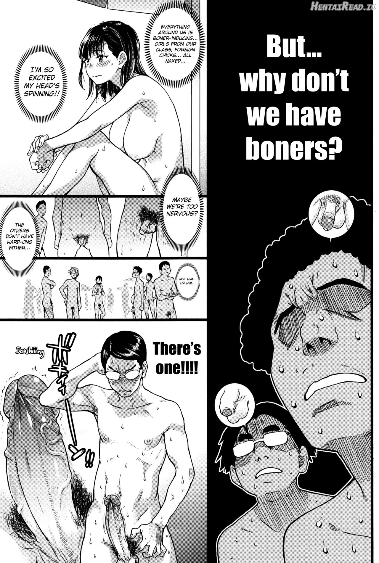 Nudist Beach ni Syuugaku Ryokoude!! - Decensored Chapter 1 - page 25