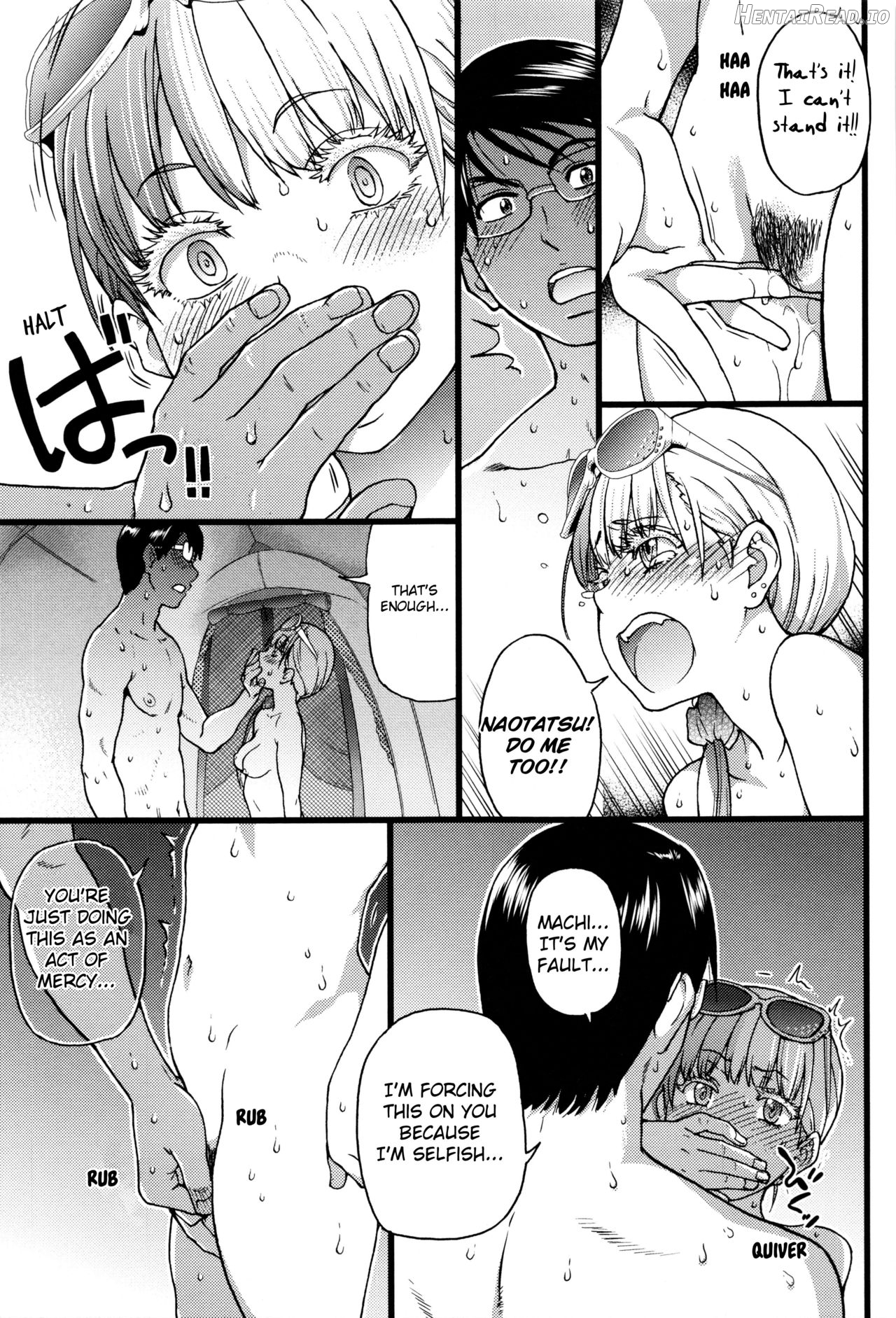 Nudist Beach ni Syuugaku Ryokoude!! - Decensored Chapter 1 - page 128