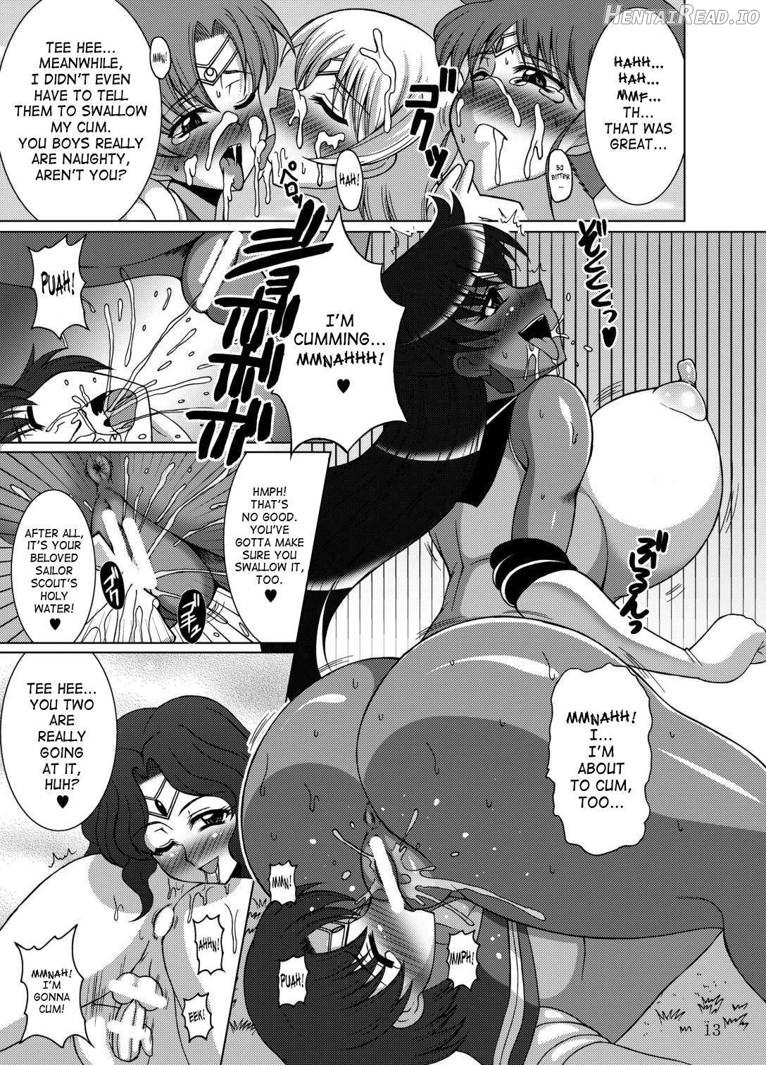 Sailor Fuku Josou Shounen Senshi vs Gaibu Taiyoukei San Senshi Chapter 1 - page 12