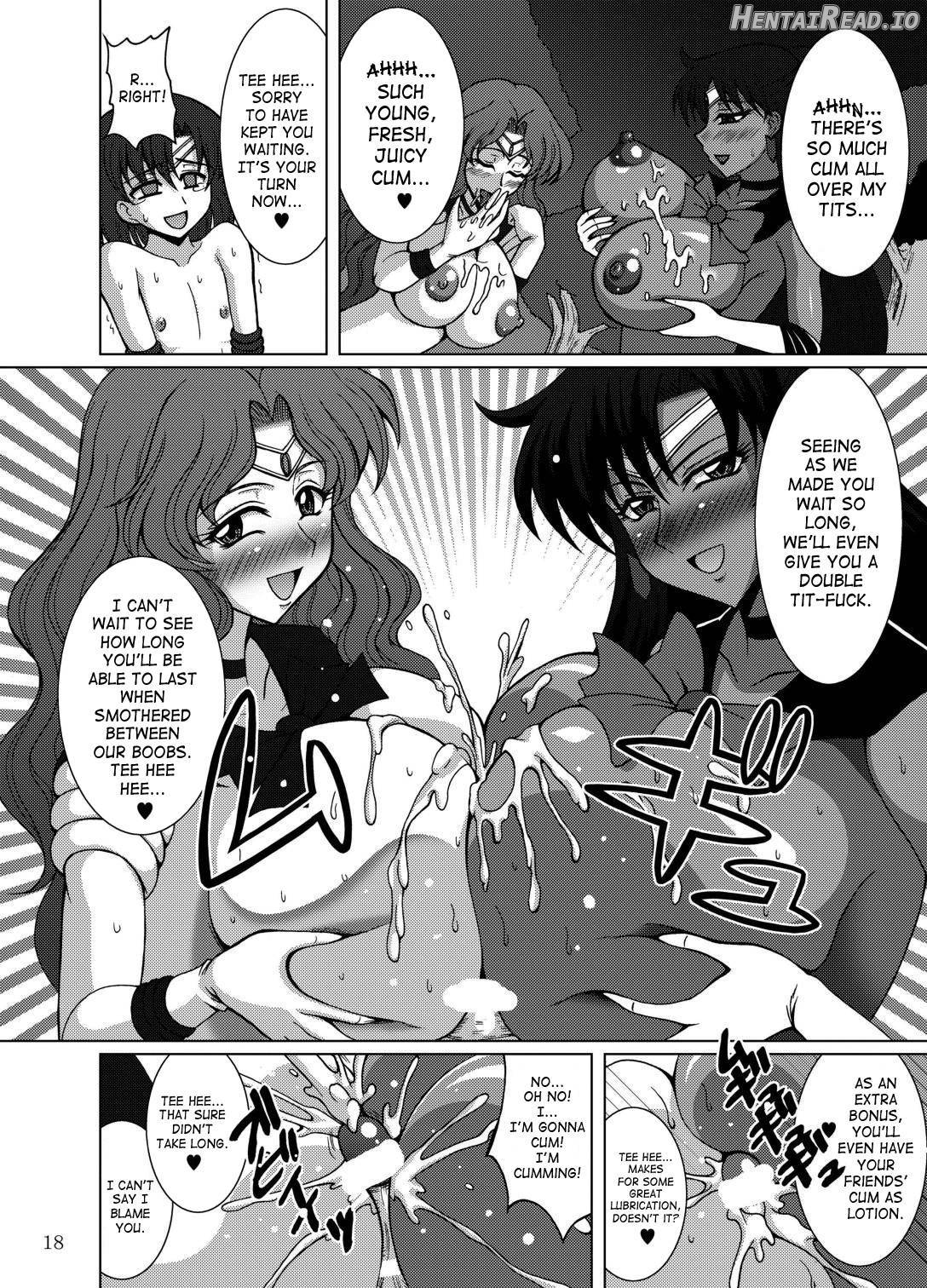 Sailor Fuku Josou Shounen Senshi vs Gaibu Taiyoukei San Senshi Chapter 1 - page 17