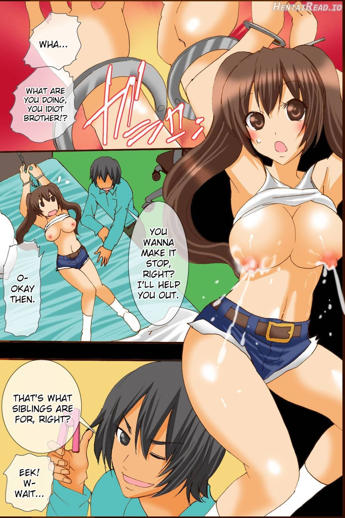 Bonyuu Chuudoku ~Watashi no Oppai kara Milk ga Dete kite Tomaranai yoo! Chapter 1 - page 8