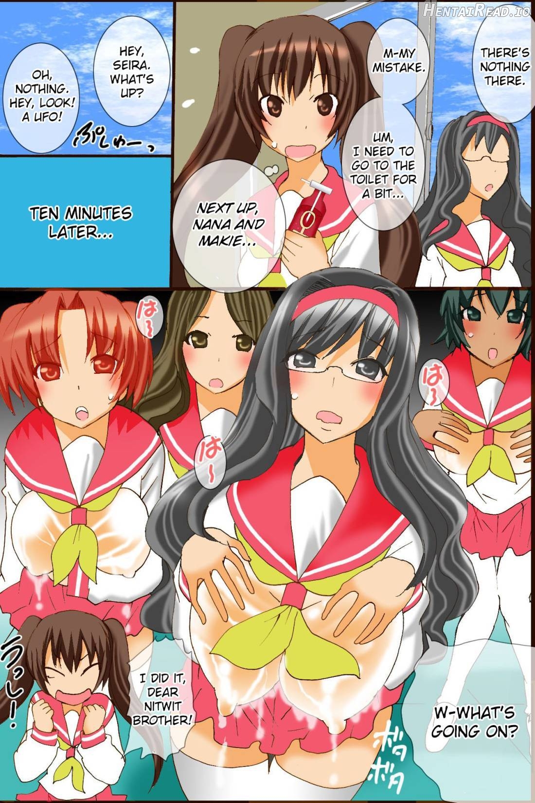 Bonyuu Chuudoku ~Watashi no Oppai kara Milk ga Dete kite Tomaranai yoo! Chapter 1 - page 20