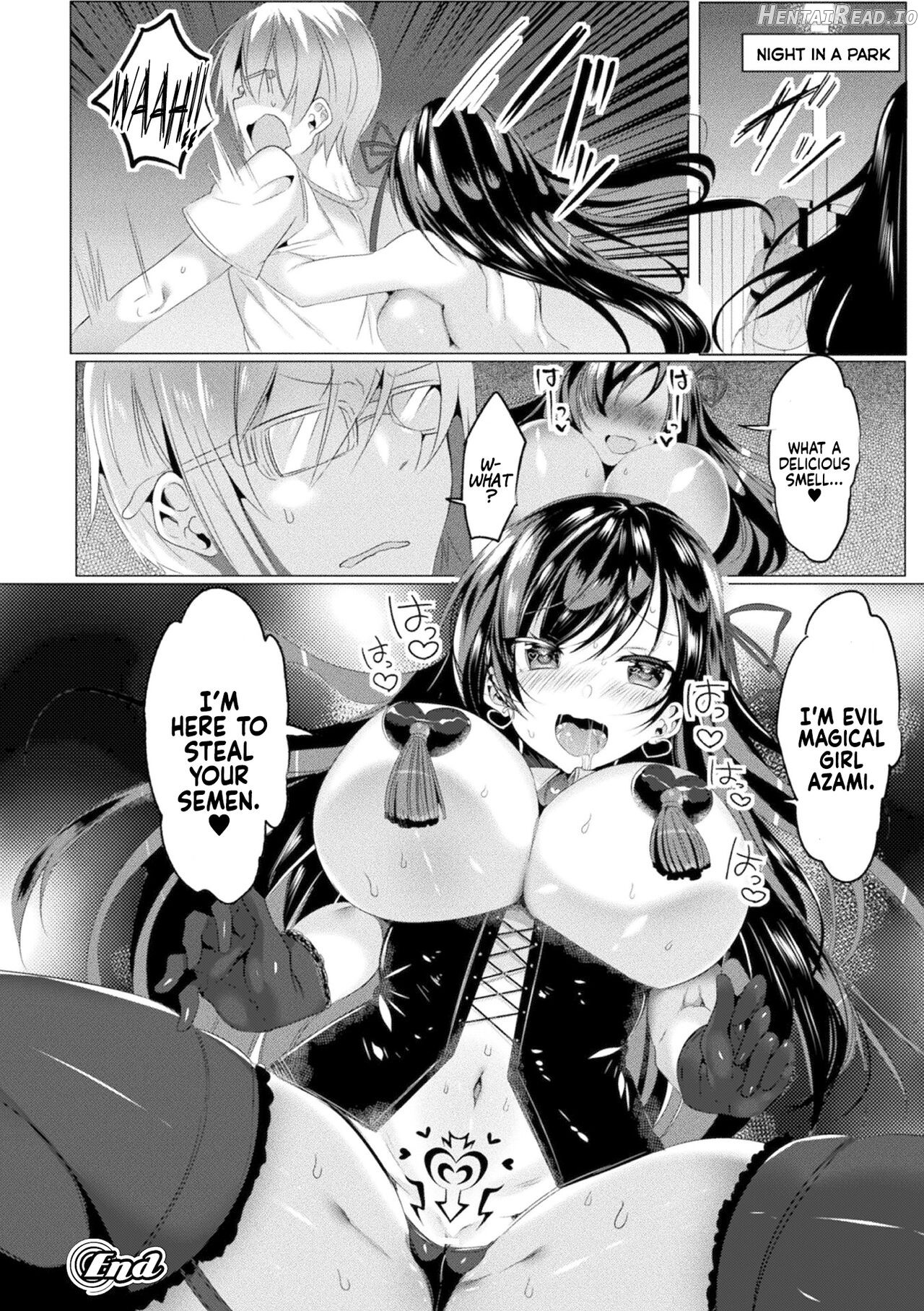 Mahou Shoujo Azami wa Ochite Saku Chapter 1 - page 21