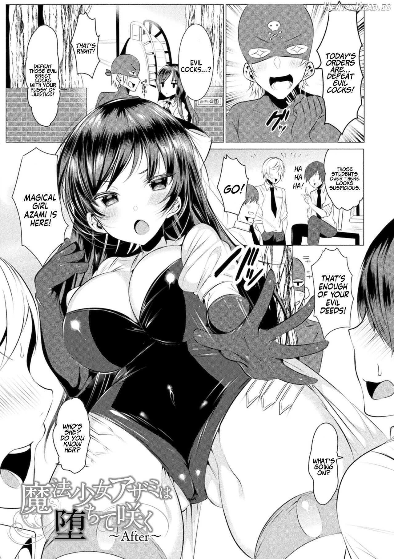 Mahou Shoujo Azami wa Ochite Saku Chapter 1 - page 22