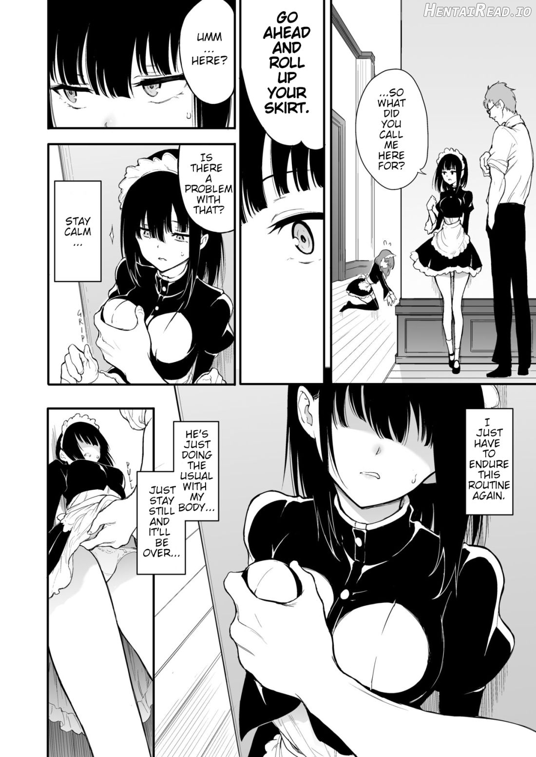 Maid Kyouiku. -Botsuraku Kizoku Rurikawa Tsubaki- Chapter 3 - page 3