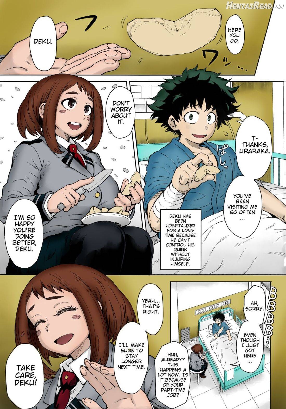 Uraraka Ura Fuuzoku - Colorized Chapter 1 - page 2