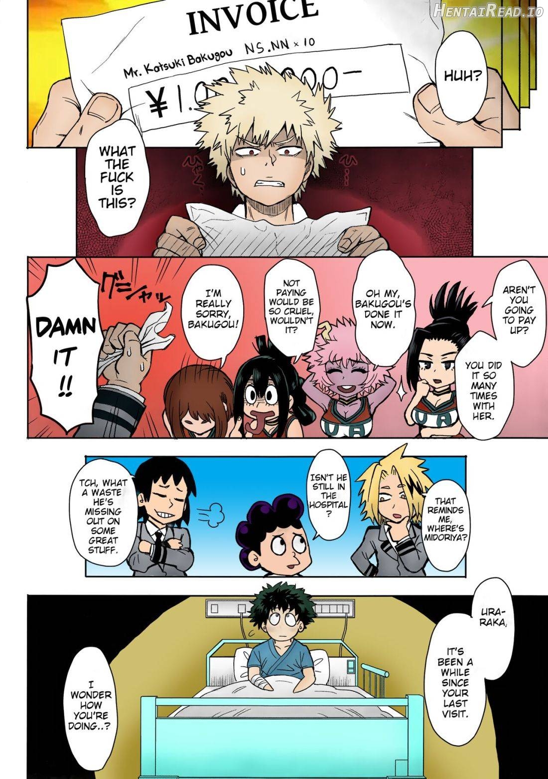 Uraraka Ura Fuuzoku - Colorized Chapter 1 - page 25