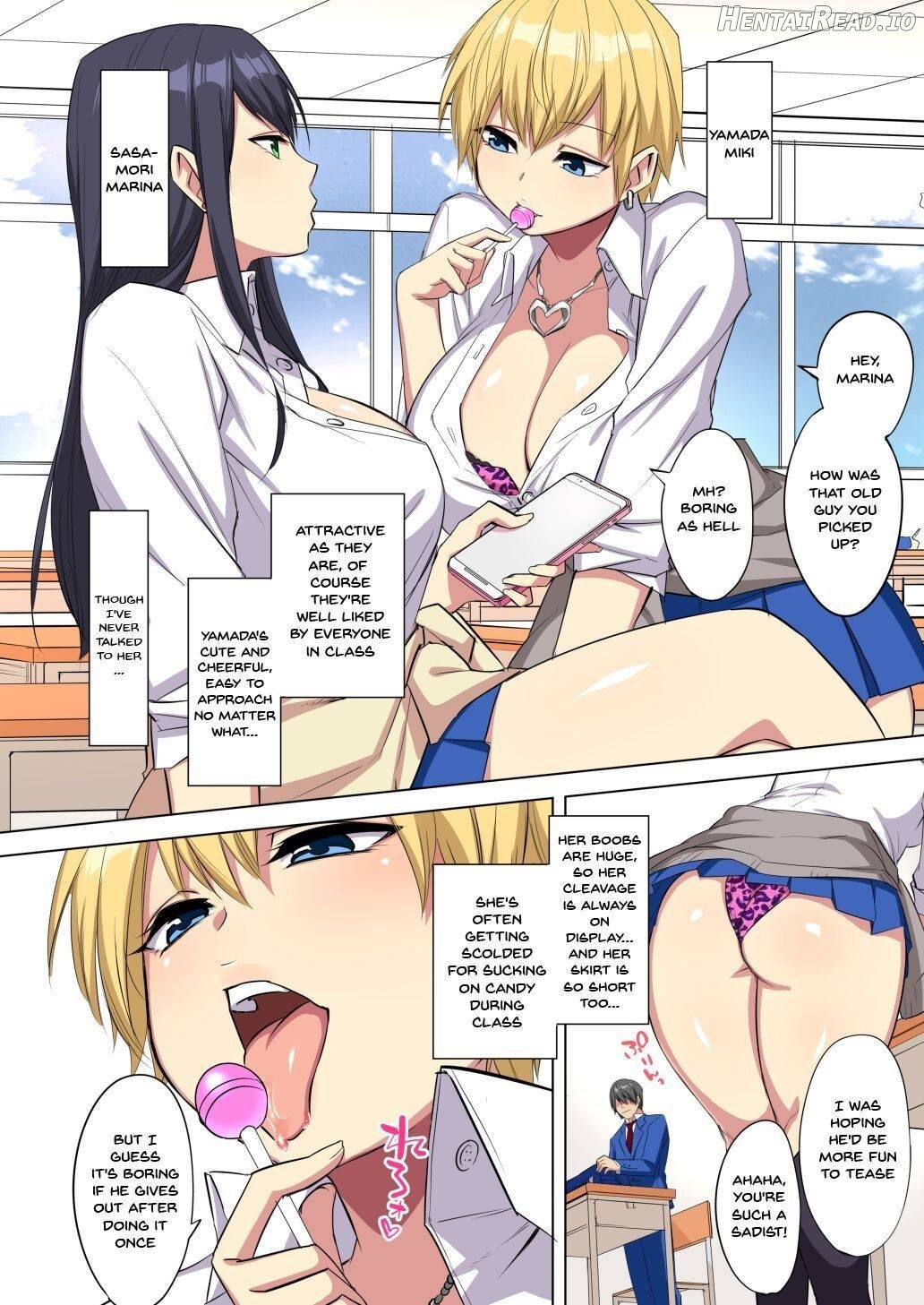 Ore no Dekachin ga Bakunyuu Bitch Gal-tachi ni Sakusei Saremakuru!! Chapter 1 - page 5