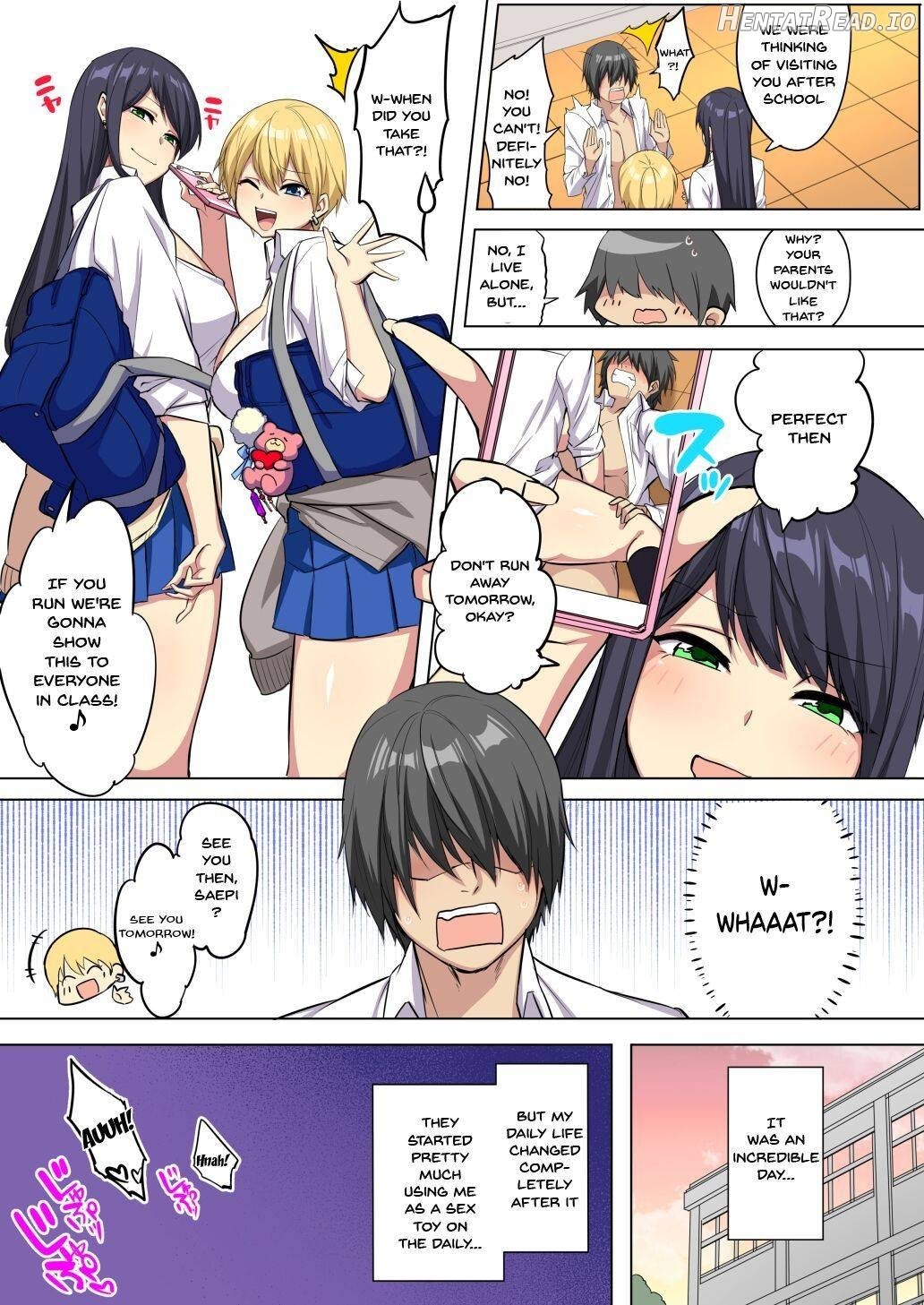 Ore no Dekachin ga Bakunyuu Bitch Gal-tachi ni Sakusei Saremakuru!! Chapter 1 - page 24