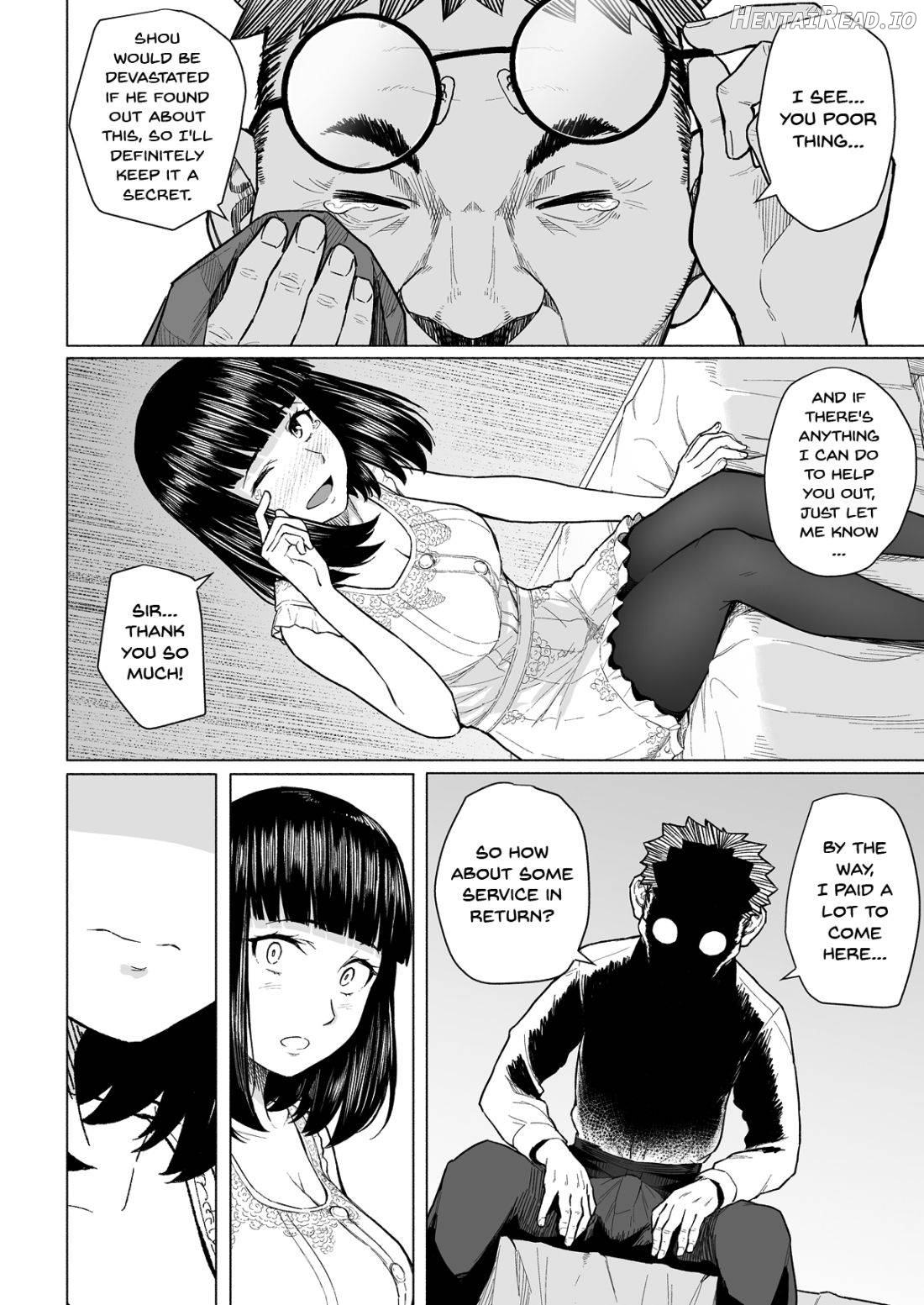 Akogare no Nee-chan wa Fuuzoku Ochi Shite Oyaji ni Dakareru Chapter 1 - page 9