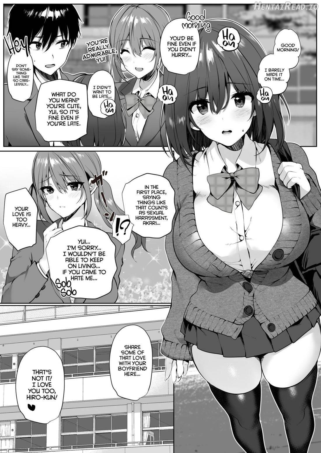 Imouto-kei Kyonyuu no Shinyuu ga Kanojo no Iru Ore o Yuuwaku Shite Kita Chapter 1 - page 3