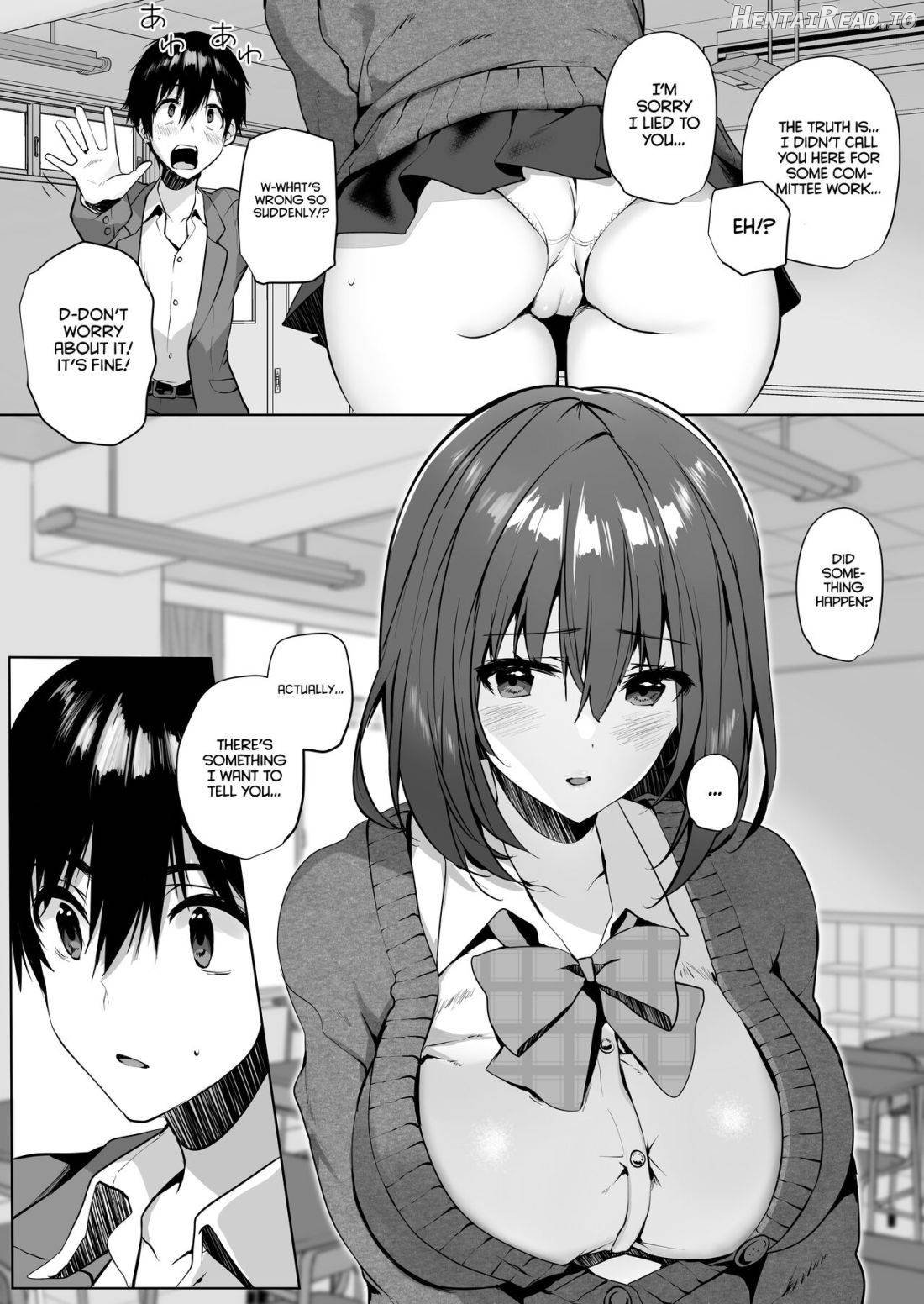 Imouto-kei Kyonyuu no Shinyuu ga Kanojo no Iru Ore o Yuuwaku Shite Kita Chapter 1 - page 7