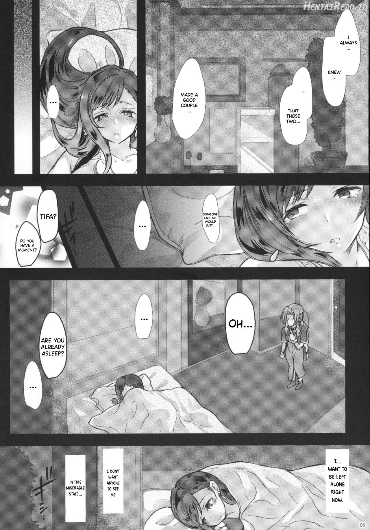 Futanari Doutei Tifa Yon -Yuuwaku- Inran Mesuchinpo Kairaku Ochi Chapter 1 - page 6