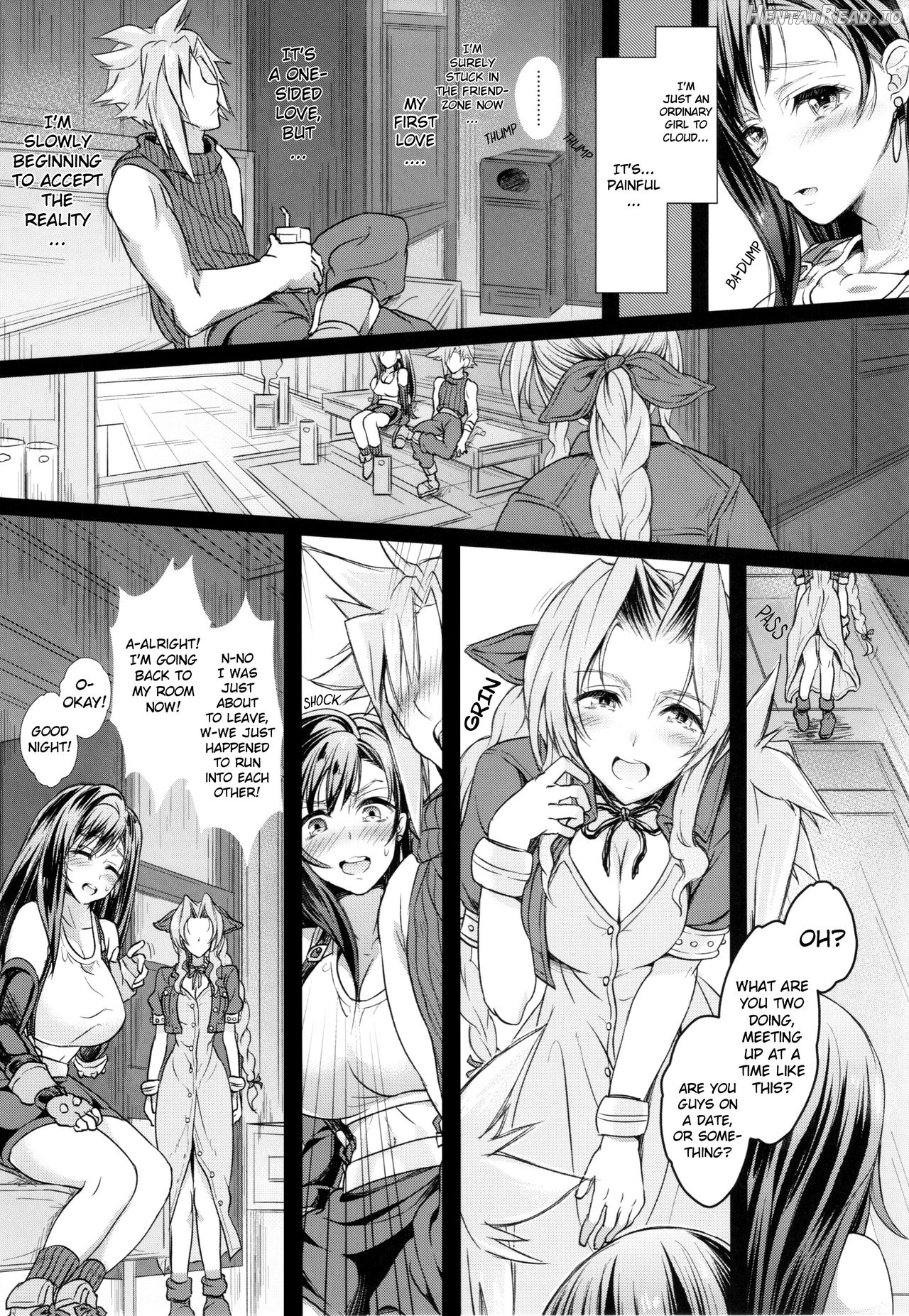 Futanari Doutei Tifa Yon -Yuuwaku- Inran Mesuchinpo Kairaku Ochi Chapter 3 - page 4