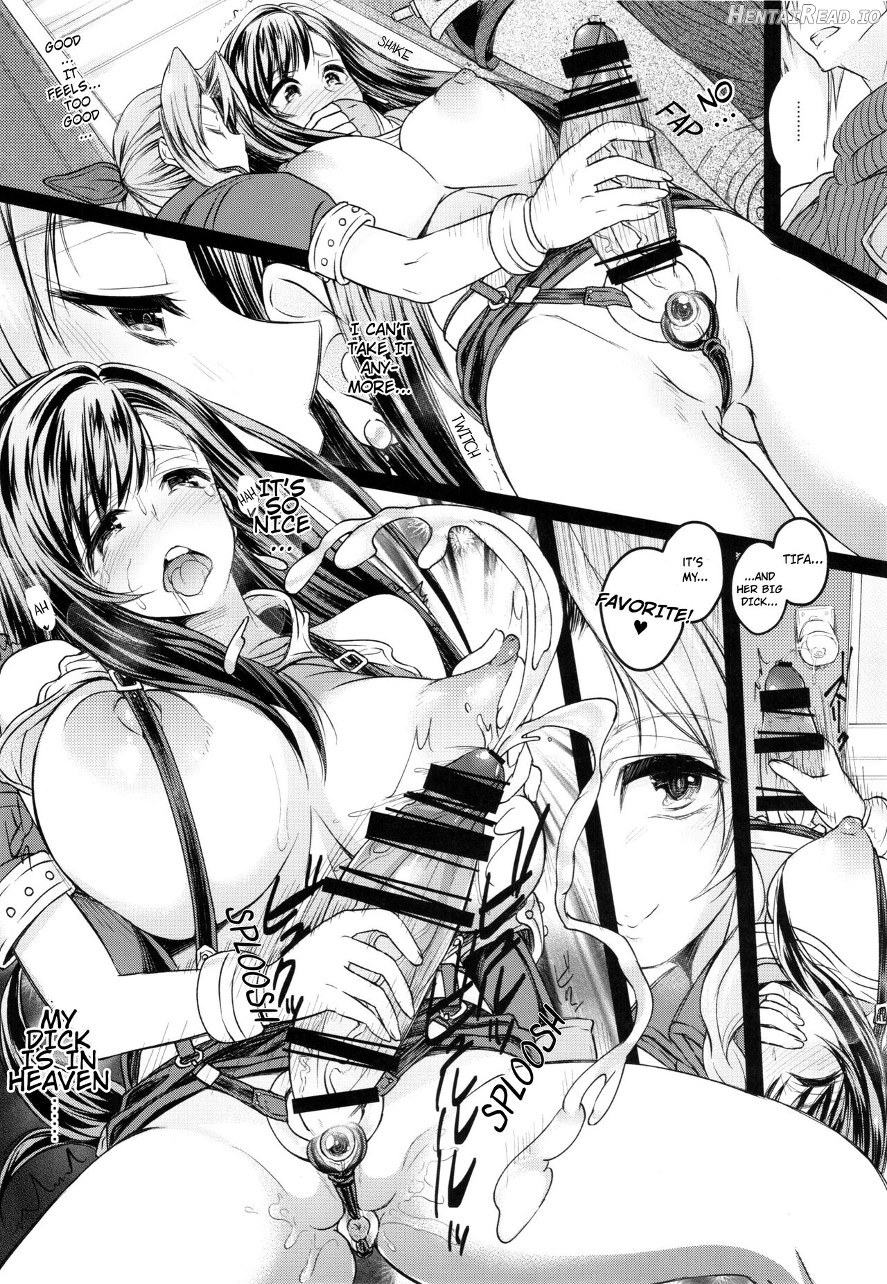 Futanari Doutei Tifa Yon -Yuuwaku- Inran Mesuchinpo Kairaku Ochi Chapter 3 - page 10