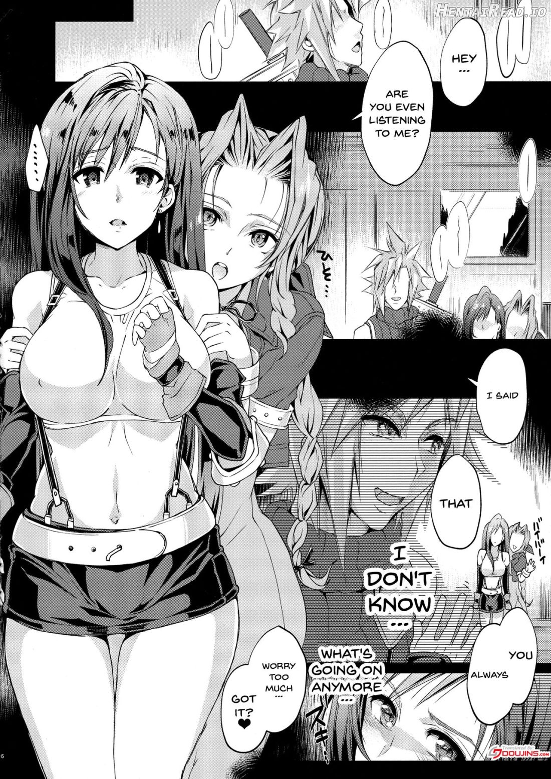 Futanari Doutei Tifa Yon -Yuuwaku- Inran Mesuchinpo Kairaku Ochi Chapter 5 - page 6