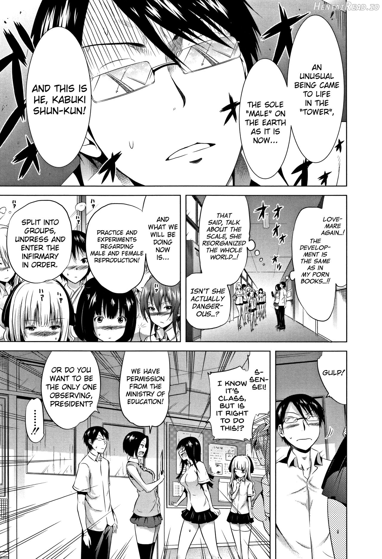 Lovemare Bangaihen 1 Butsukattara Nakadashi Shasei!! ~Lucky Sex no Sekai~ Chapter 1 - page 107