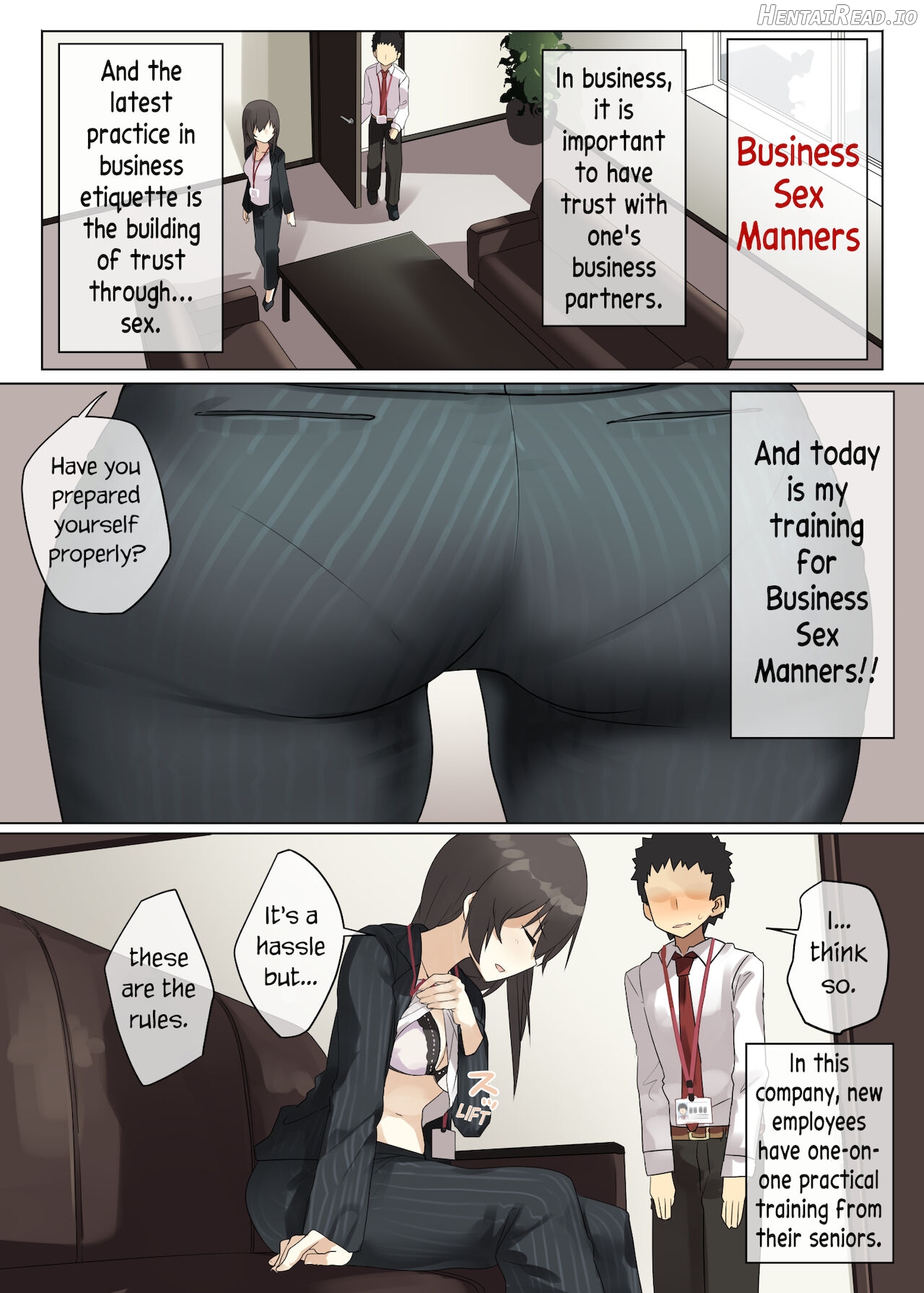 Business Sex Manner ~Fukushuu no Joushi Hen~ Chapter 1 - page 5