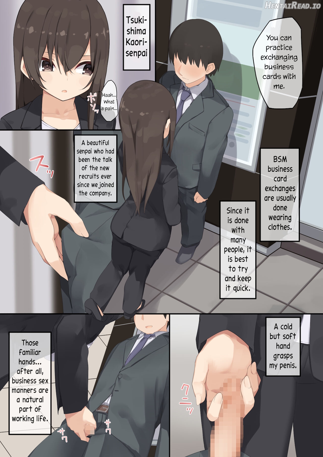 Business Sex Manner ~Fukushuu no Joushi Hen~ Chapter 2 - page 8