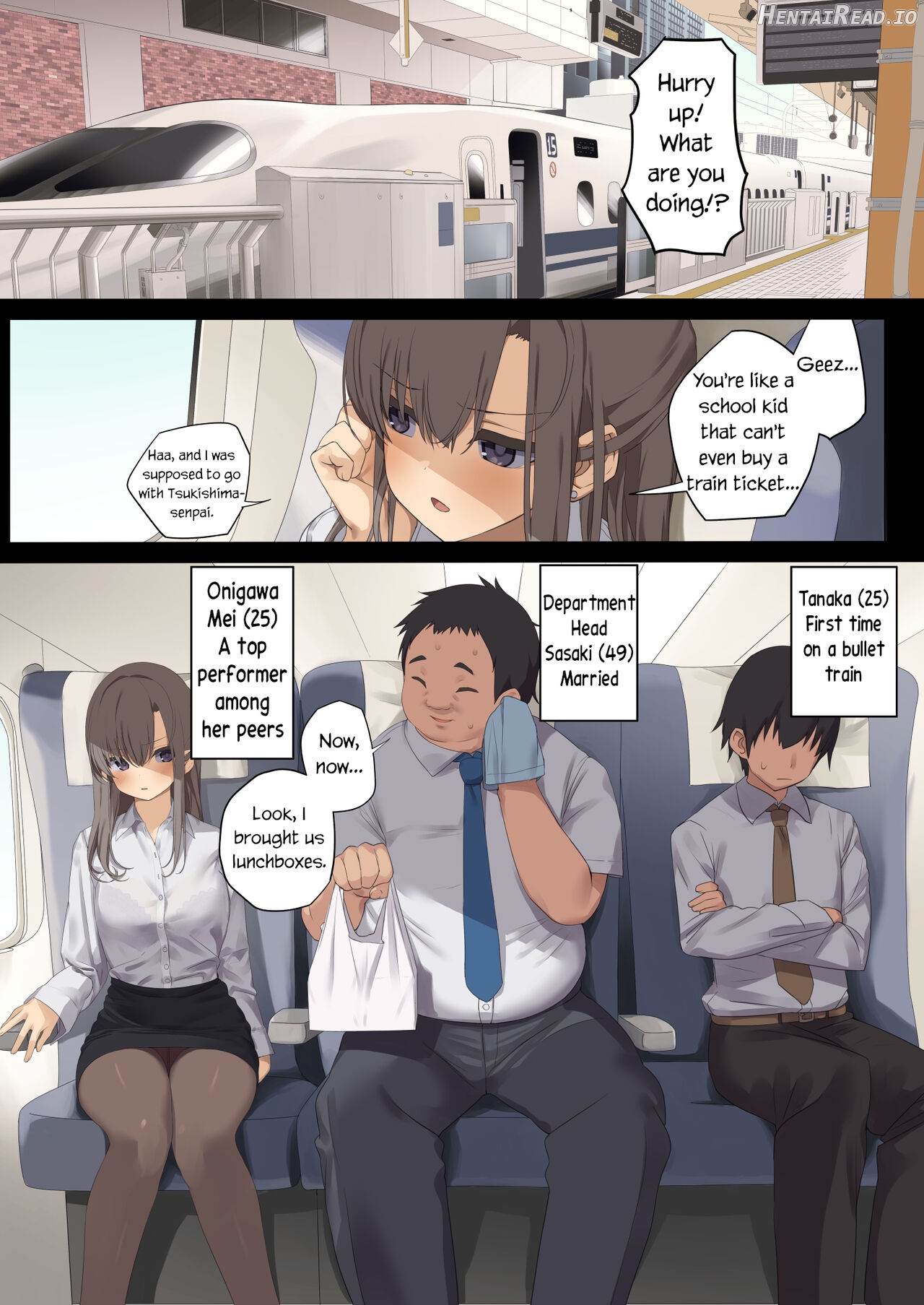 Business Sex Manner ~Fukushuu no Joushi Hen~ Chapter 4 - page 2