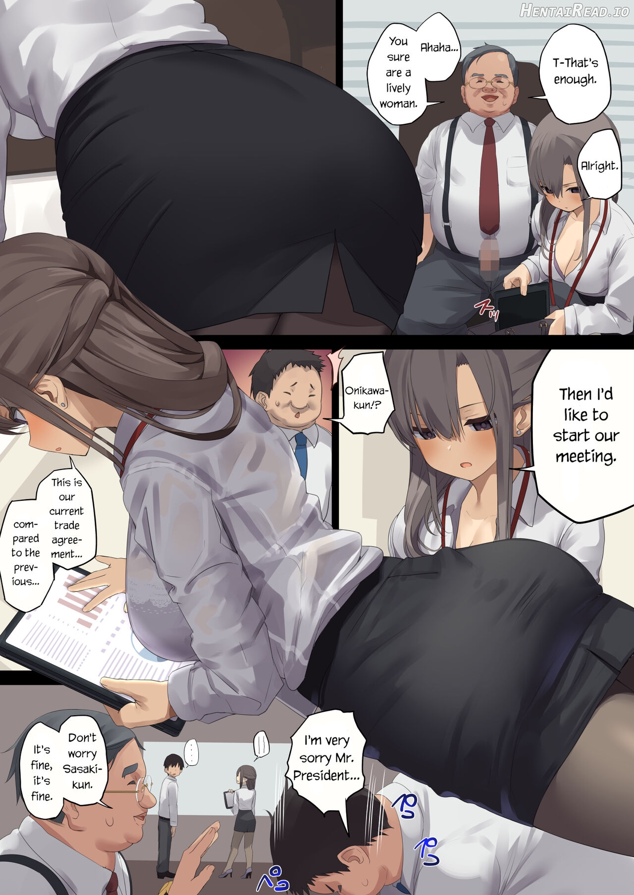 Business Sex Manner ~Fukushuu no Joushi Hen~ Chapter 4 - page 6