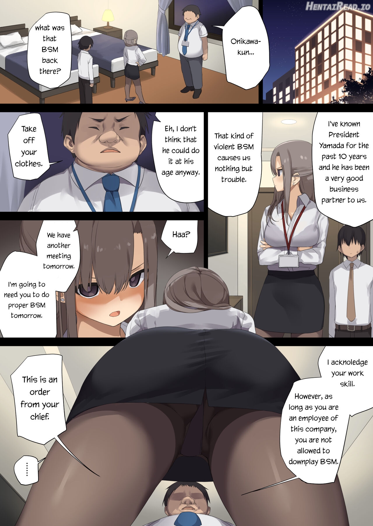 Business Sex Manner ~Fukushuu no Joushi Hen~ Chapter 4 - page 7