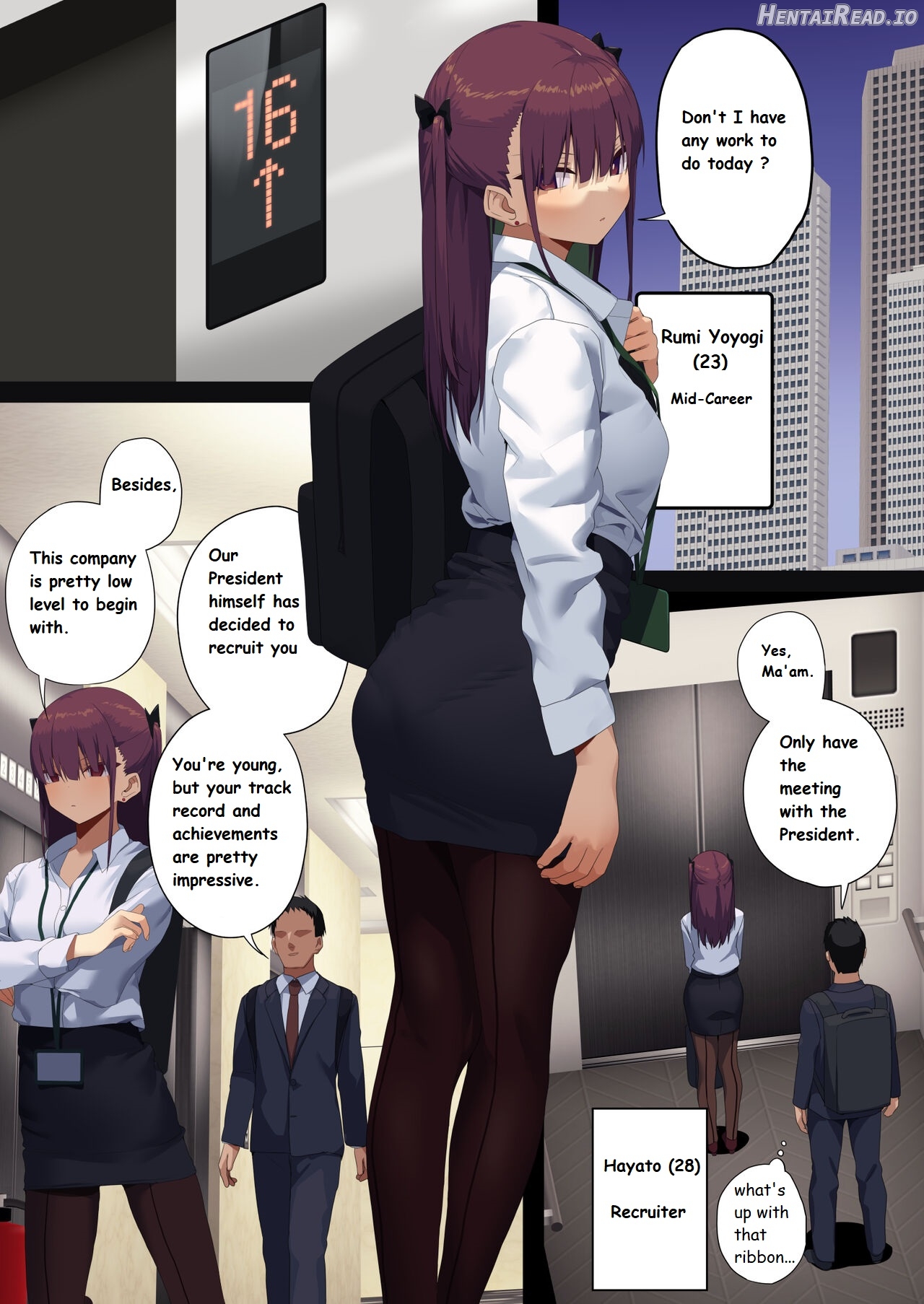 Business Sex Manner ~Fukushuu no Joushi Hen~ Chapter 8 - page 2