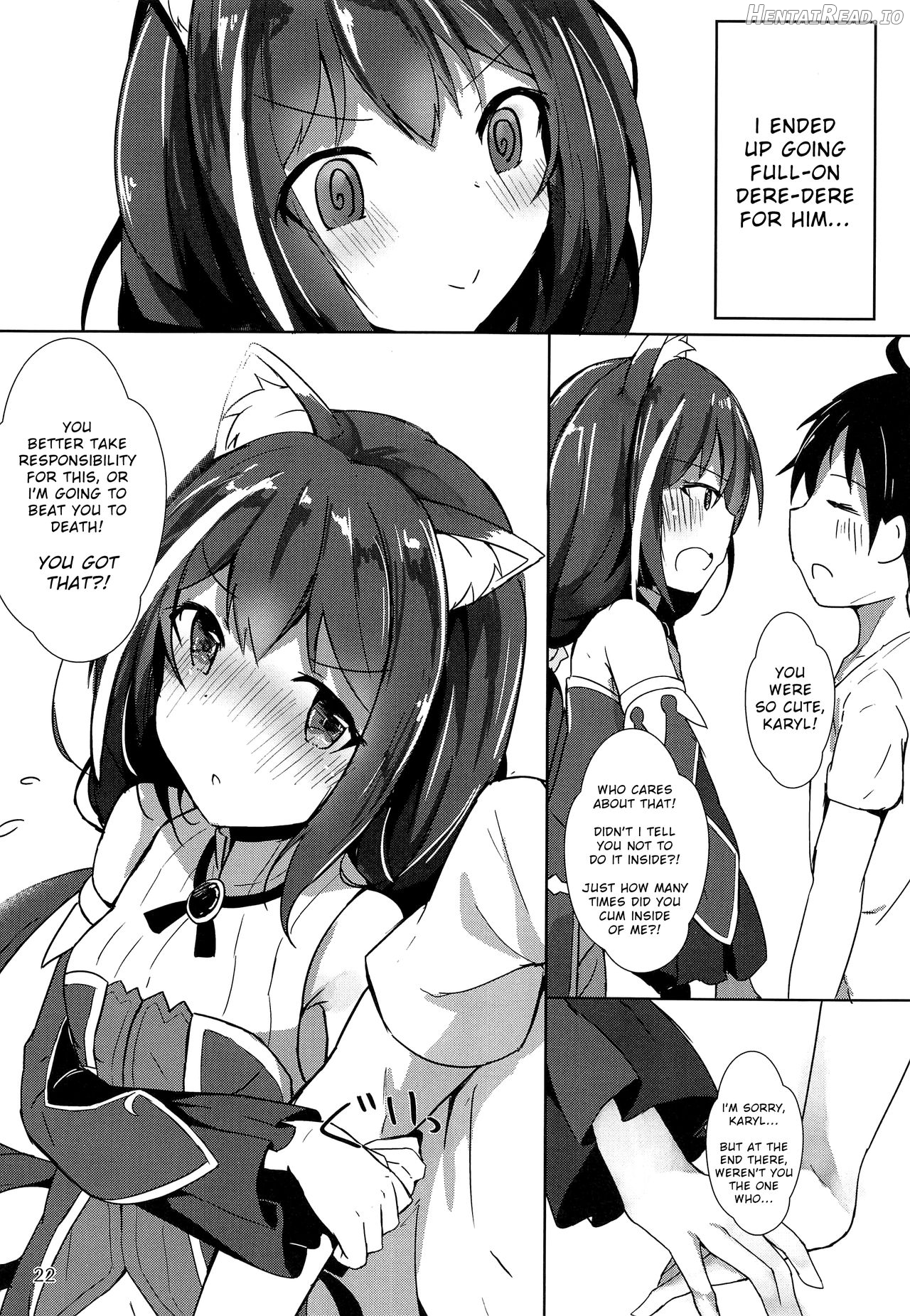 Deredere Kyaru-chan to Mizugi de Ecchi Chapter 1 - page 21