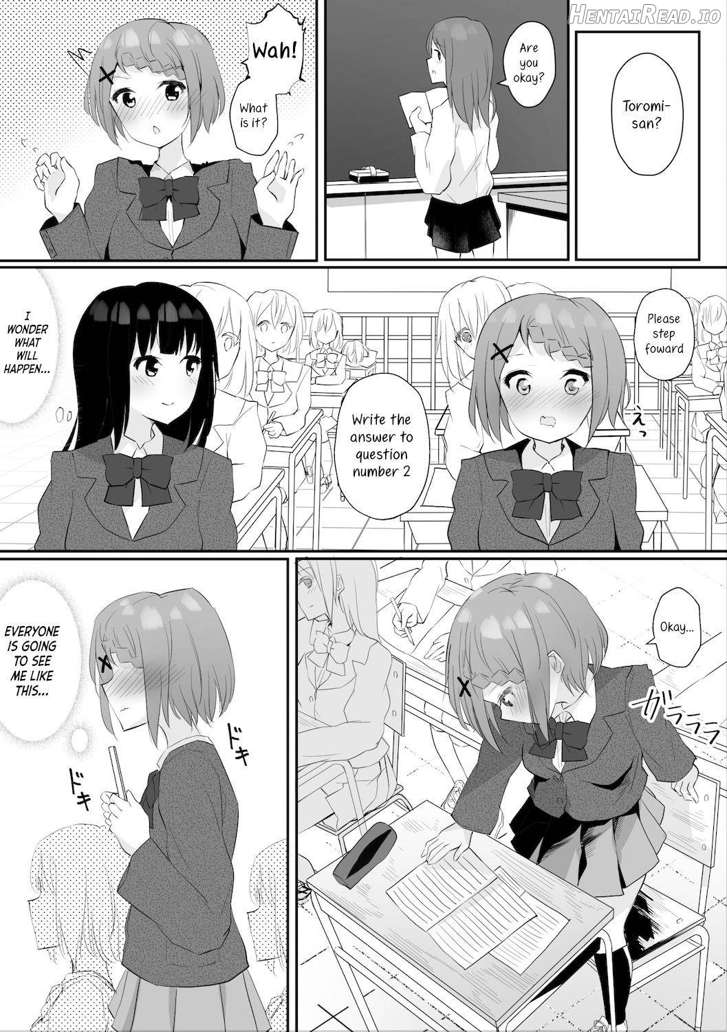 Jugyouchuu ni RemoCon Rotor Tsukerareta Okaeshi ni Kousoku Les Sex Suru Hanashi Chapter 1 - page 13