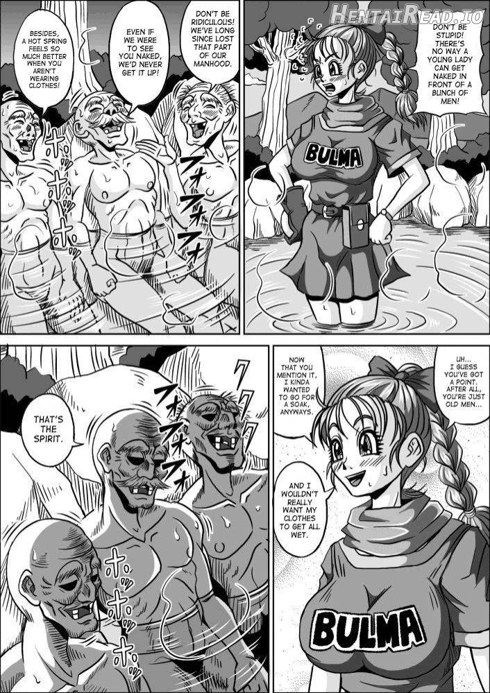 Onsen Jijii VS Bulma Chapter 1 - page 8