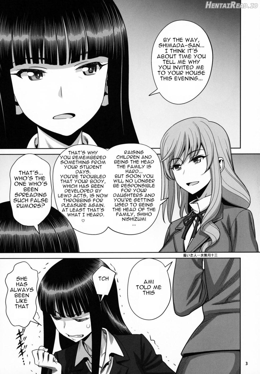 Shimada-ryuu VS Nishizumi-ryuu Bijukujo Lesbian Kyokugen Kougyaku Gurui Chapter 1 - page 2