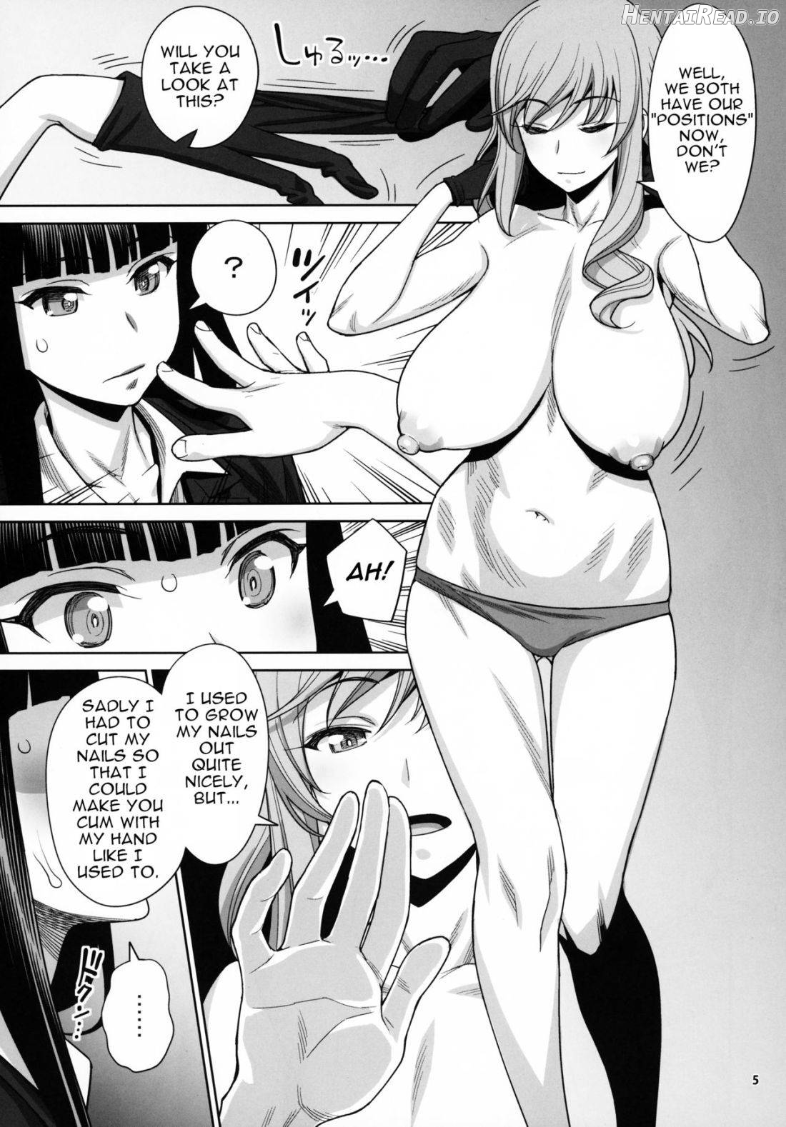 Shimada-ryuu VS Nishizumi-ryuu Bijukujo Lesbian Kyokugen Kougyaku Gurui Chapter 1 - page 4