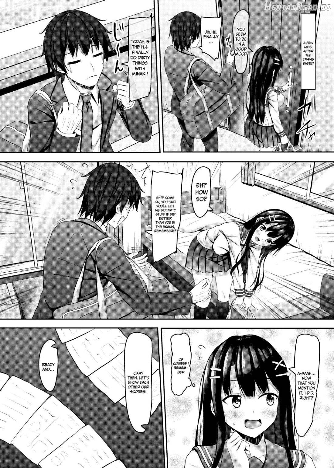 Saishoku Kenbi de Hazukashigariya na jk to Hatsu H made Chapter 1 - page 6