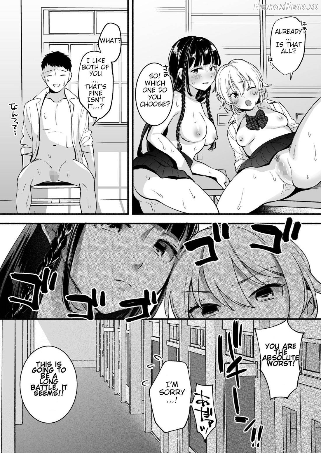 Docchi to... Suru? Seiso na Senpai? Kachiki na Osananajimi? Chapter 1 - page 37