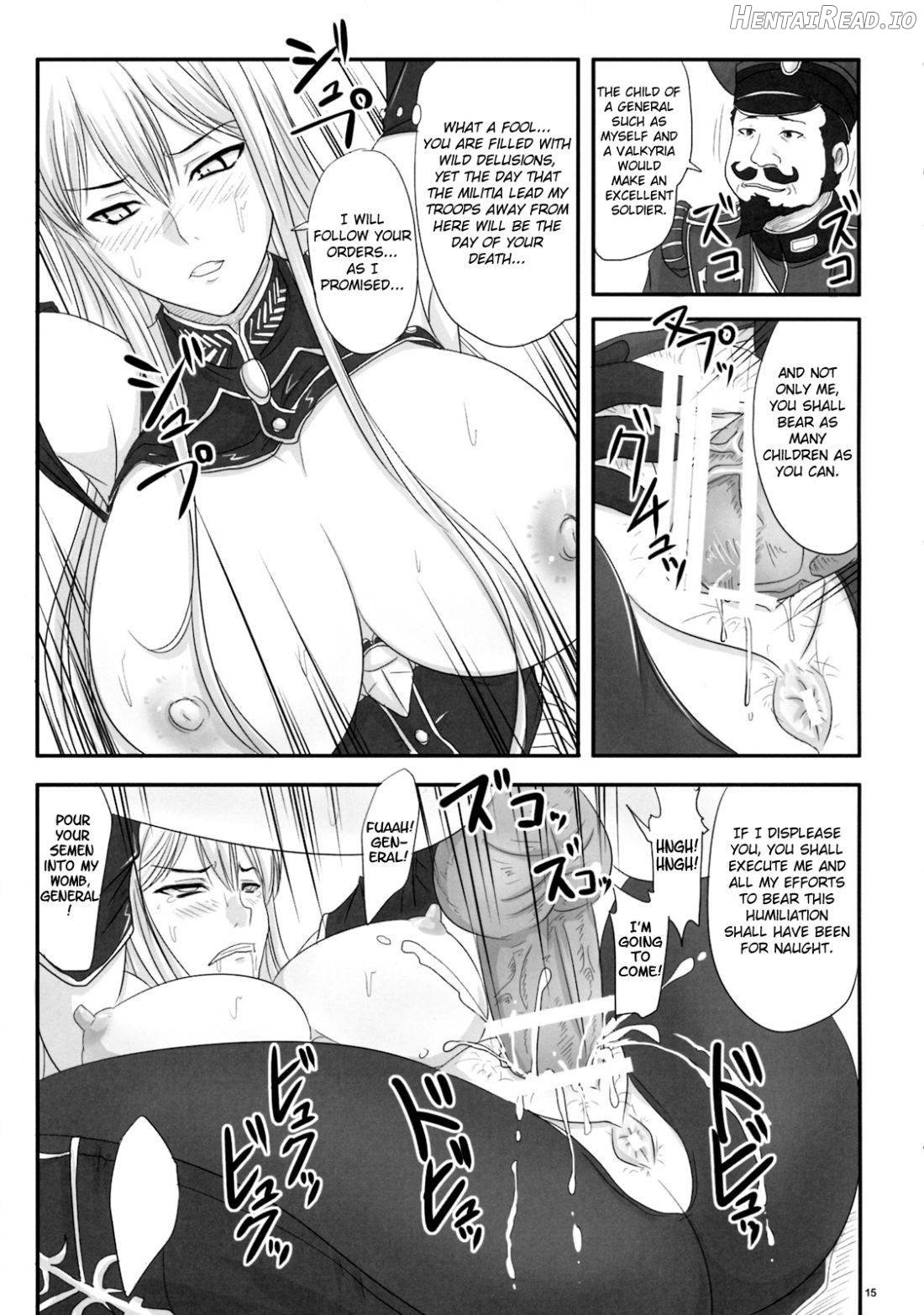 Senjou no Valkyria Dase, Selvaria no Naka ni Chapter 1 - page 14