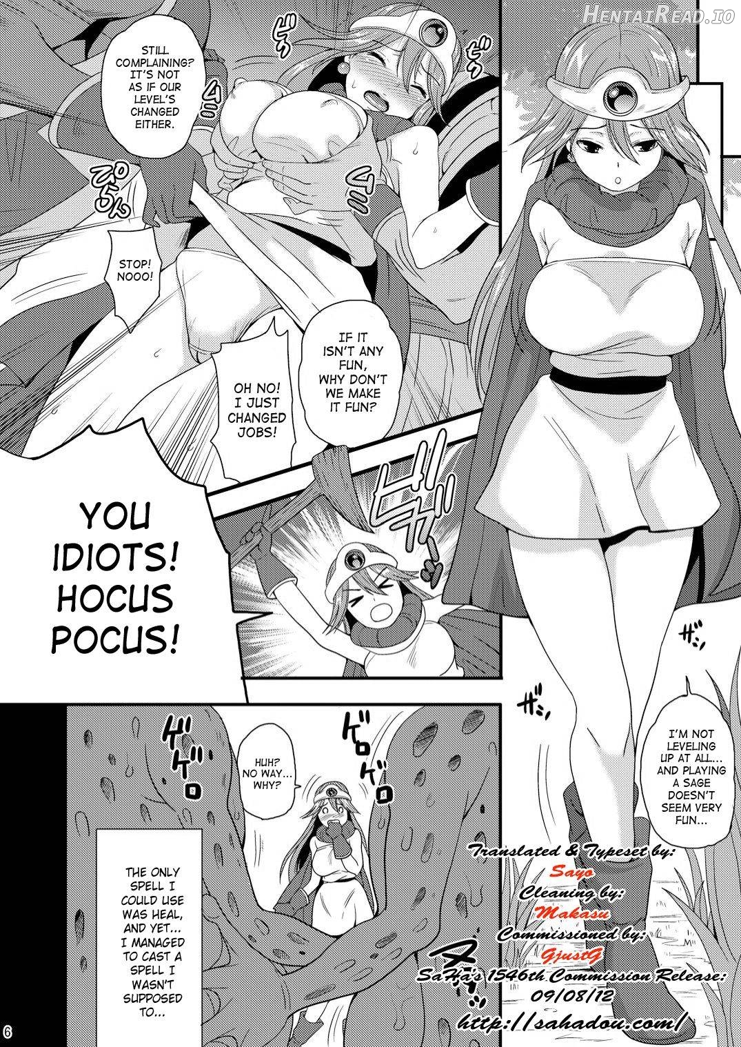 Kenja to Senshi ga Sanran Sarechau Hon Chapter 1 - page 4