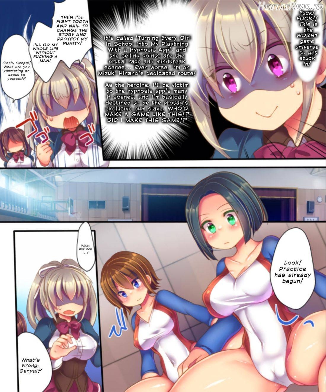 Saimin Choukyou Eroge no Heroine ni Tensei-shite shimatta Ore wa Kouryaku-sarezu ni Nigekiritai! Chapter 1 - page 10