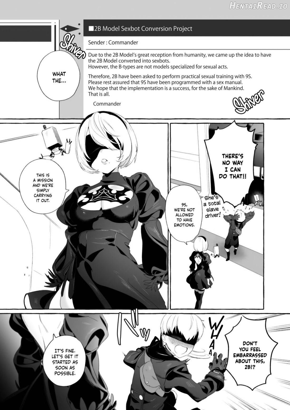 2B Model Sexaroid-ka Keikakusho Chapter 1 - page 2